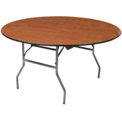 5' Round Wood Table